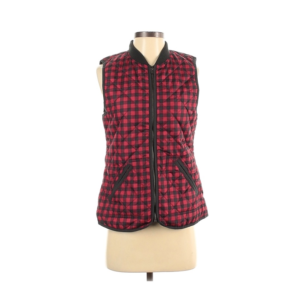 Old Navy Plaid Vest - XS NWOT